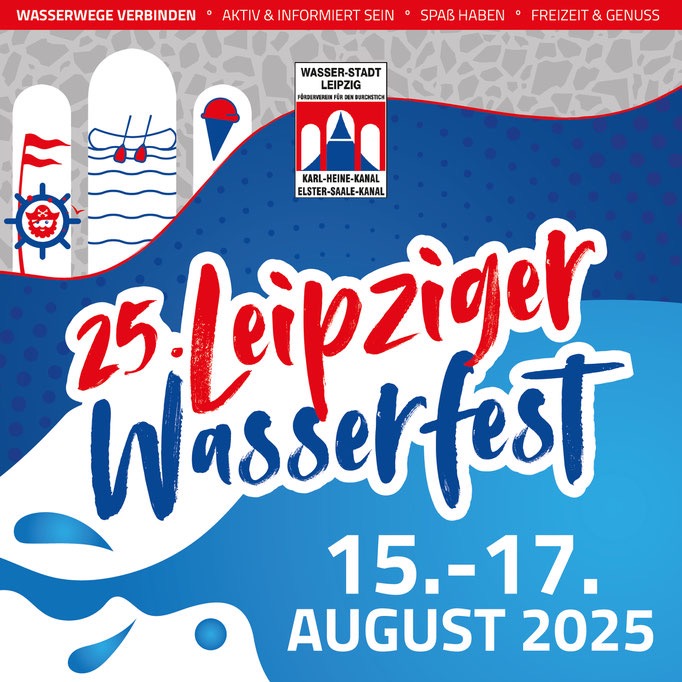 Das 25. Leipziger Wasserfest  - STIFTUNG WASSER