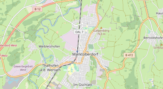 WasserProjekt auf Karte