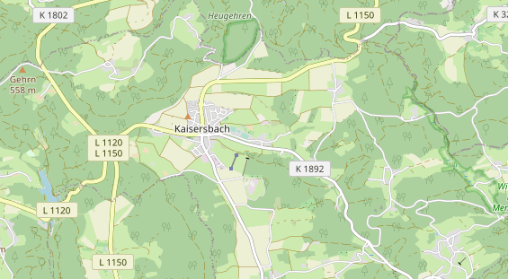 WasserProjekt auf Karte