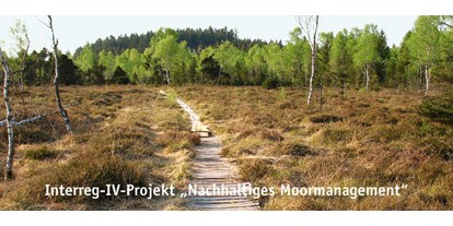 Wasserprojekt - Moorprojekte: Moorrenaturierung - Nachhltiges Moormanagement