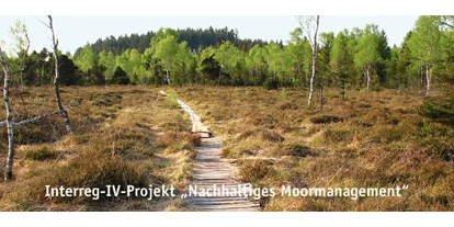 Wasserprojekt - Moorprojekte: Moorwiedervernässung - Leipheim - Nachhltiges Moormanagement