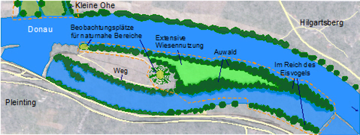 Wasserprojekt - Gewässerschutz: Feuchtwiesen - Renaturierung der Donau
