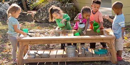 Wasserprojekt - Deggendorf - Kinderkrippe-Harlaching - Wasserspiele mit Krippenkindern