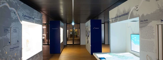Wasser: Wanderausstellung Flüsse