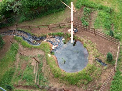 Wasserprojekt - Fischteich - Wasserlauf - Schülerbänke - Barfußpfad